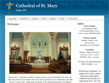 Tablet Screenshot of cathedralofstmary.com